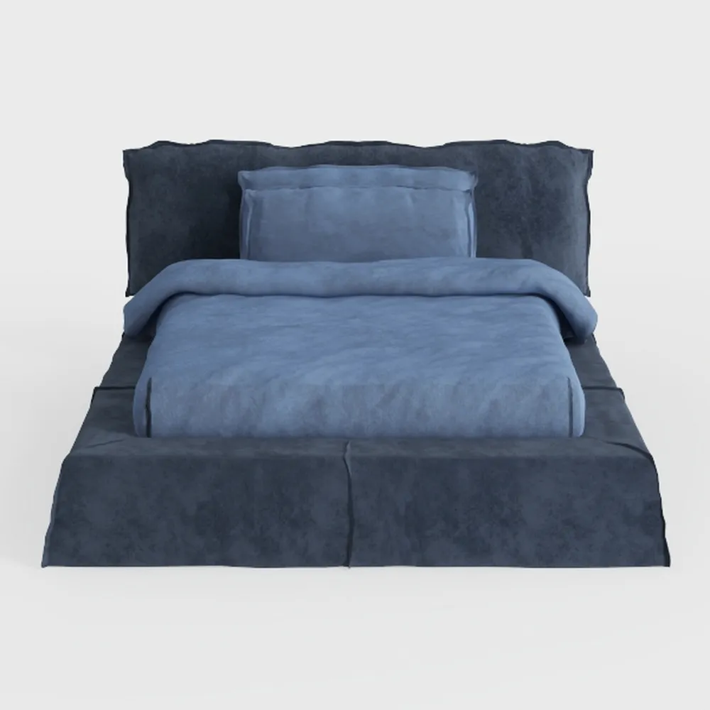 54.5" Chenille Sleeper Loveseat Sofa Bed, 3-Positi