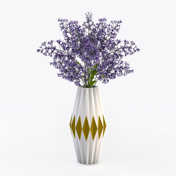 23.6&#39;&#39; Faux Lavender Topiaries Set of 2 with Groun