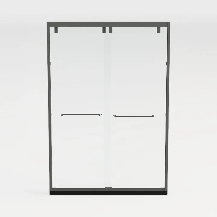 44-48" W x 72" H Semi-Frameless Bypass Sliding