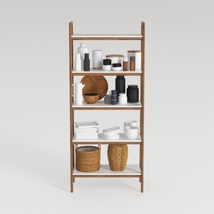 VASAGLE Bookshelf, 5-Tier Narrow Book Shelf, 11.8