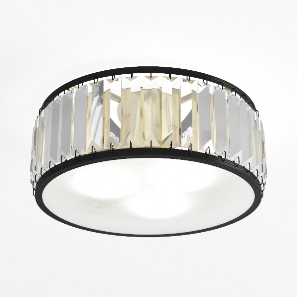 DuMaiWay Semi Flush Mount Ceiling Light, Double