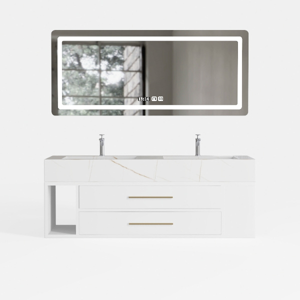 59&#39;&#39;W Large Modern 8 Drawers Dresser for Bedroom