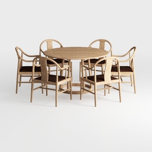 VASAGLE Wooden Dining Chairs, Set of 4, Kitchen