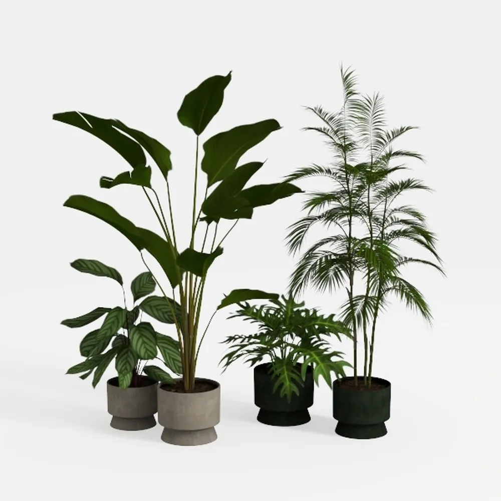 4FT Artificial Spiral Boxwood Topiary Trees with