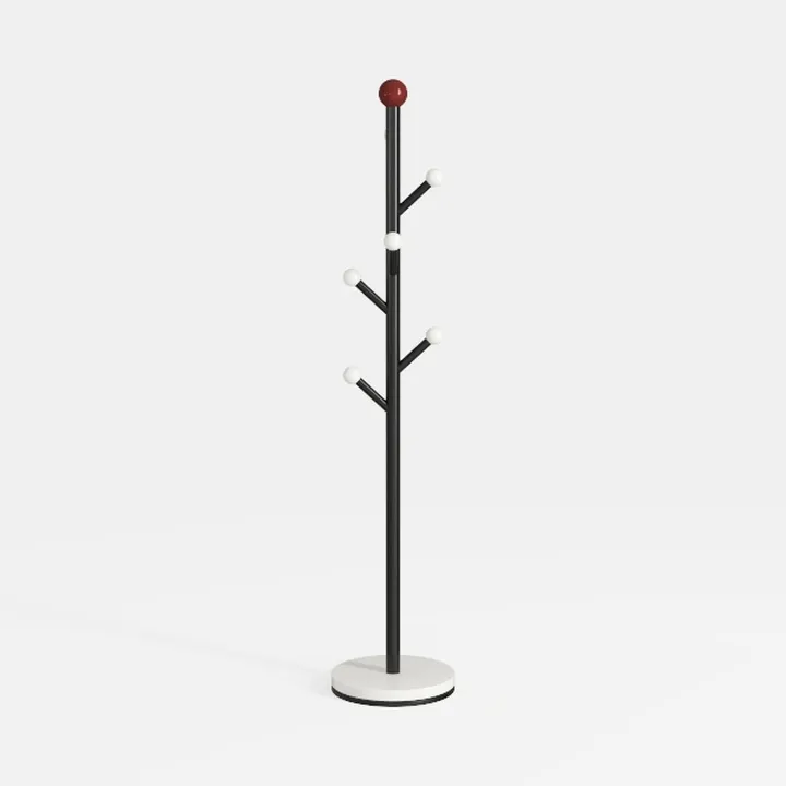 Tangkula Wooden Tree Coat Rack Freestanding