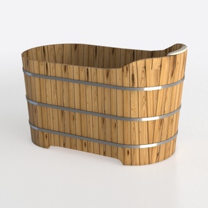 34 Inches Small Handcrafted Free Standing Wooden