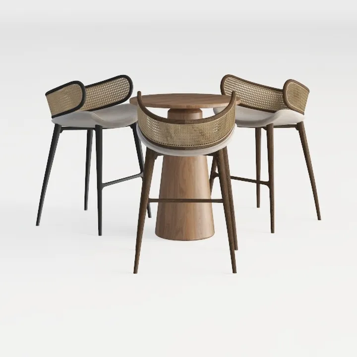 café table & chairs