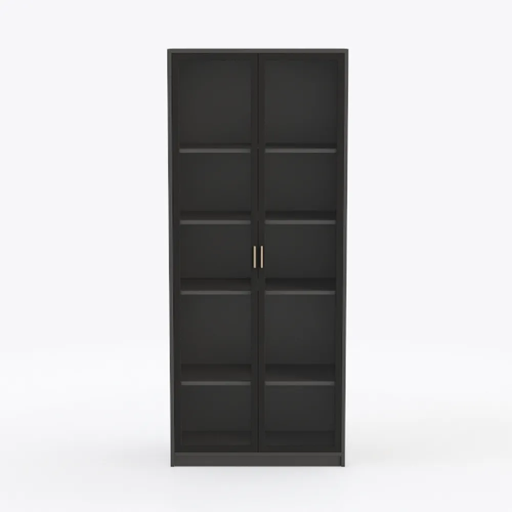 Metal Garage Storage Cabinet,Tall Black Cabinet