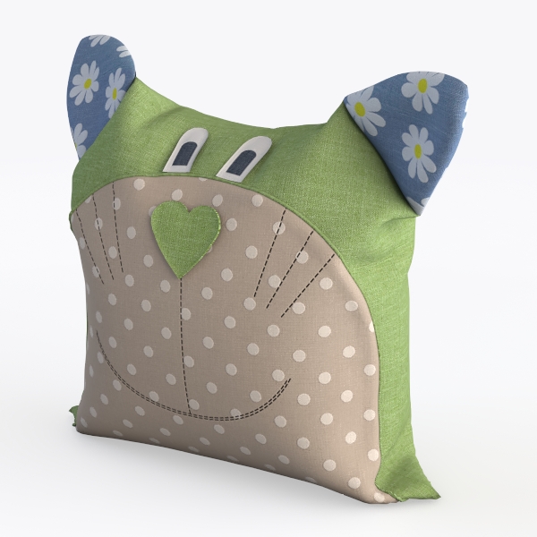 Tropical Outdoor Pillow Covers, Peach Green