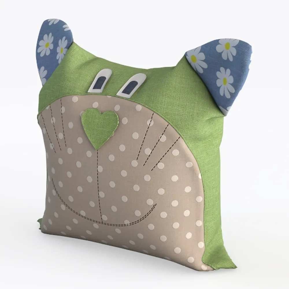 Tropical Outdoor Pillow Covers, Peach Green