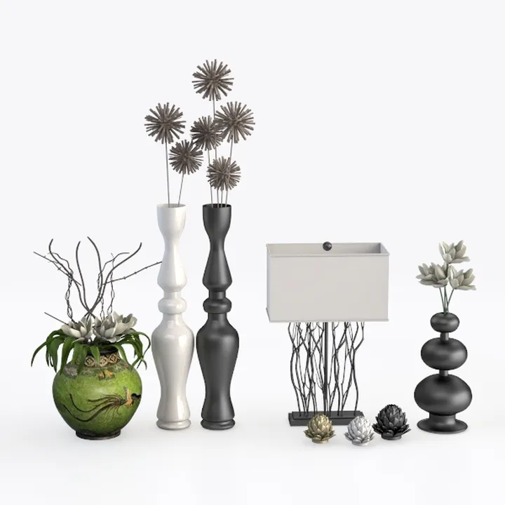 Steviieden Ceramic Vases Set 2-Warm Beige