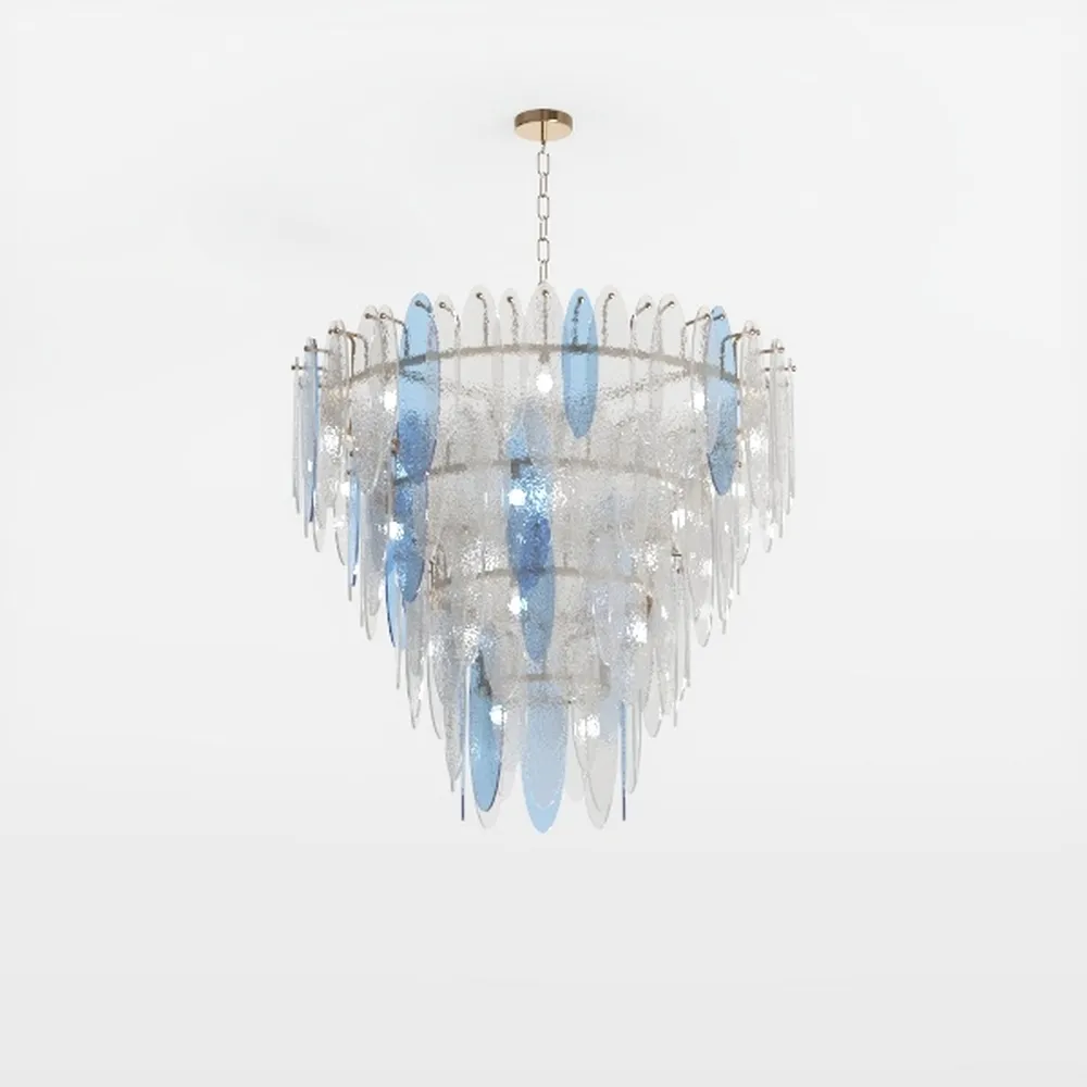 Luupyia Rose Gold Crystal Pendant Light Mini 