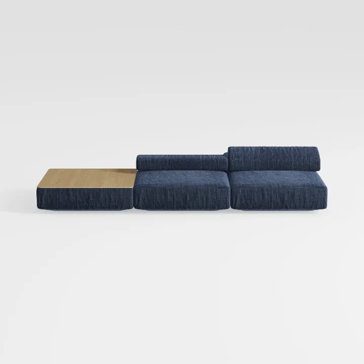 113" Modular Sectional Sofa, Convertible U-Shaped 