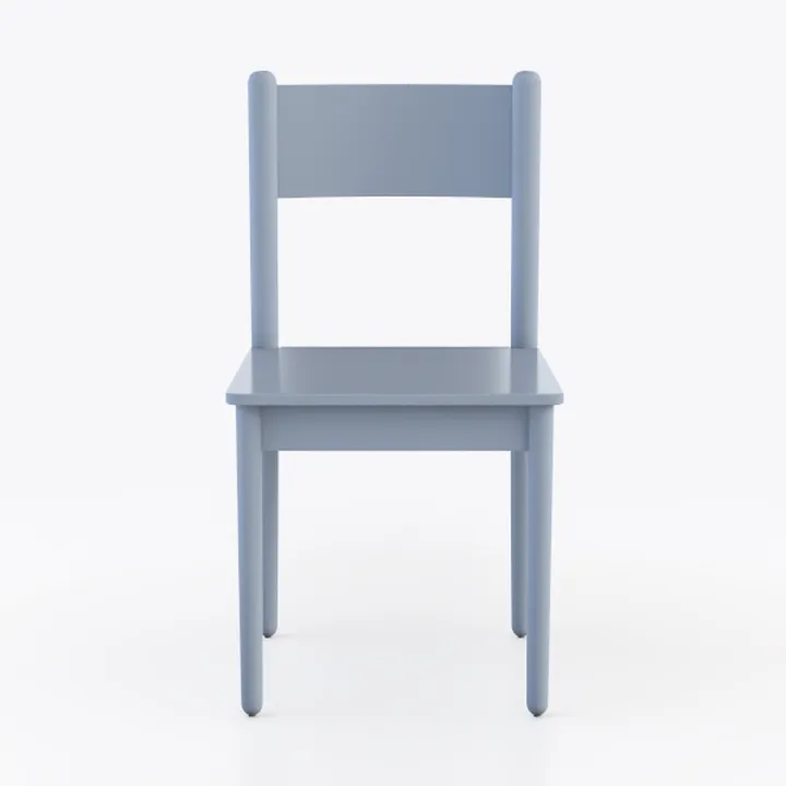 VKNOW Wooden Dining Chairs Set of 4, Modern Fabric