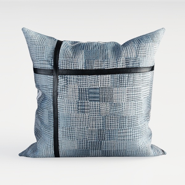 Outdoor Pillow Covers 16 x 16 Inches, Lake Blue