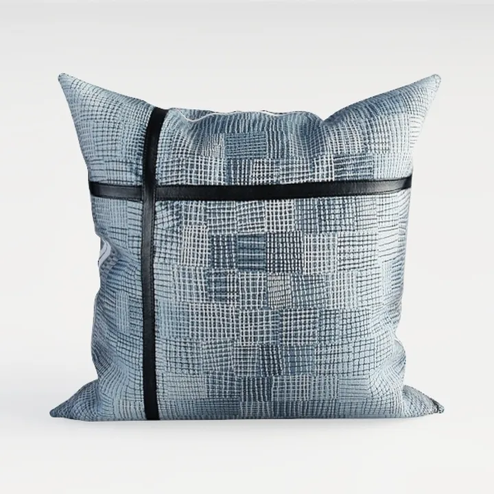 Outdoor Pillow Covers 16 x 16 Inches, Lake Blue