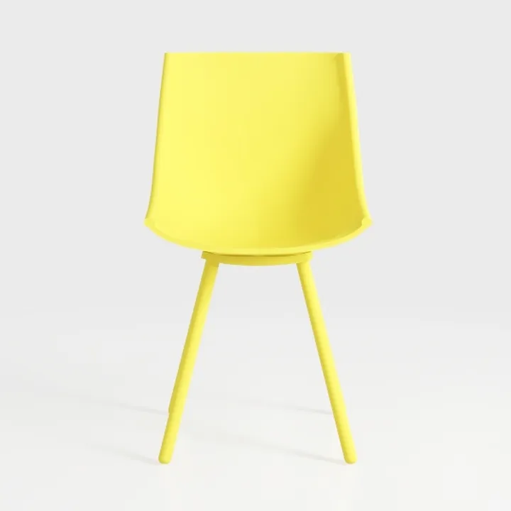 We're it, Nola Wood Frame Modern Side Chair with U