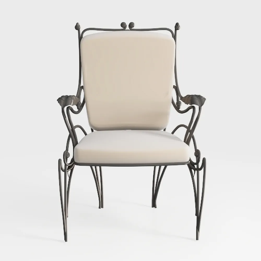 PHI VILLA Patio Swivel Chairs Set of 6, Heavy Duty