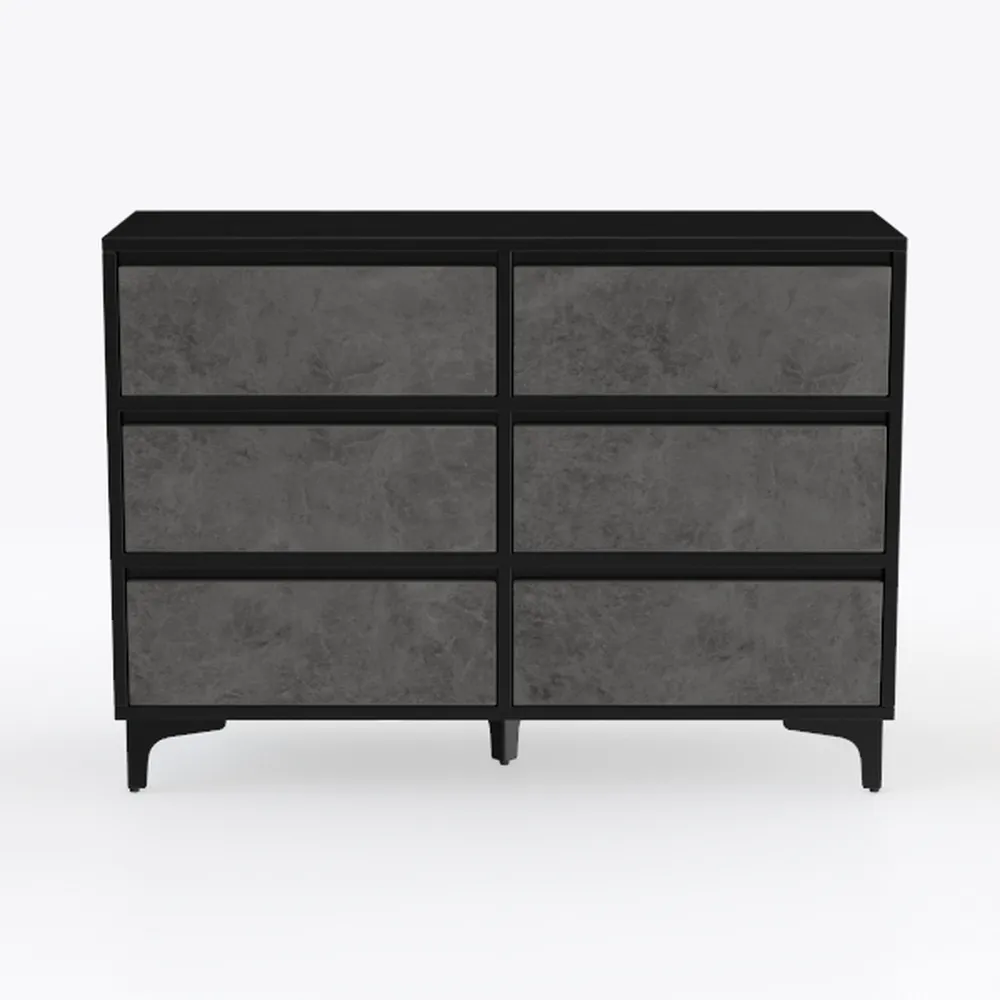 YITAHOME Dresser with 5 Drawers - Fabric Storage
