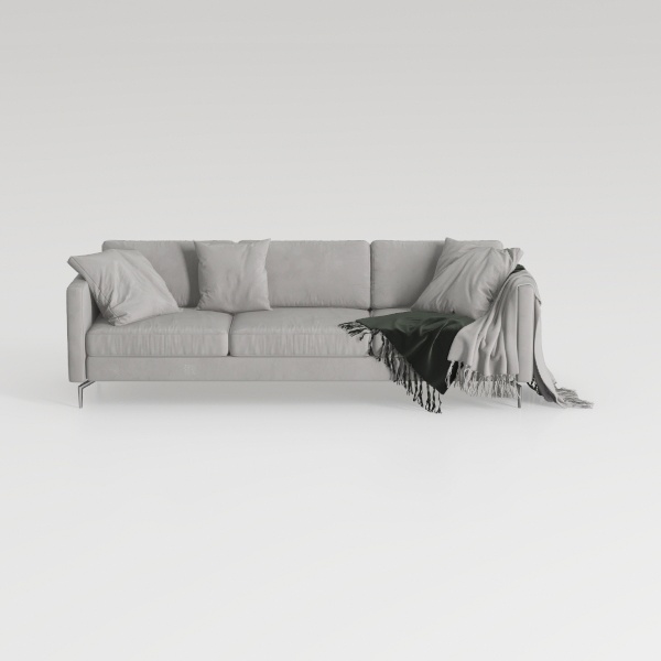 Sectional Corner Sofa L-Shape Couch Space Saving