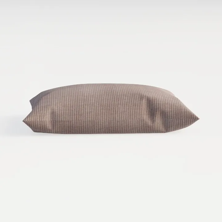 Minimalist Fabric Striped Decorative Throw Pillow 3D Model