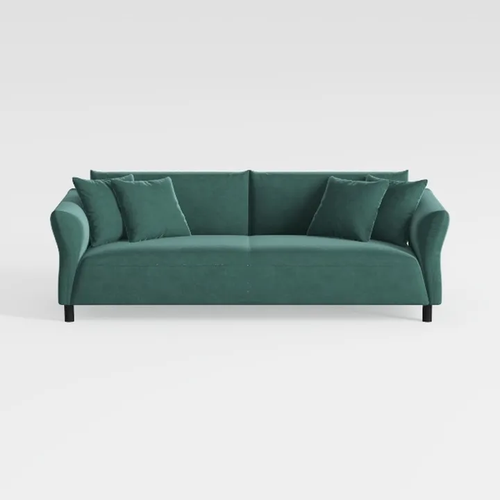 3-Seater Modular Sectional Sofa, Chenille Deep