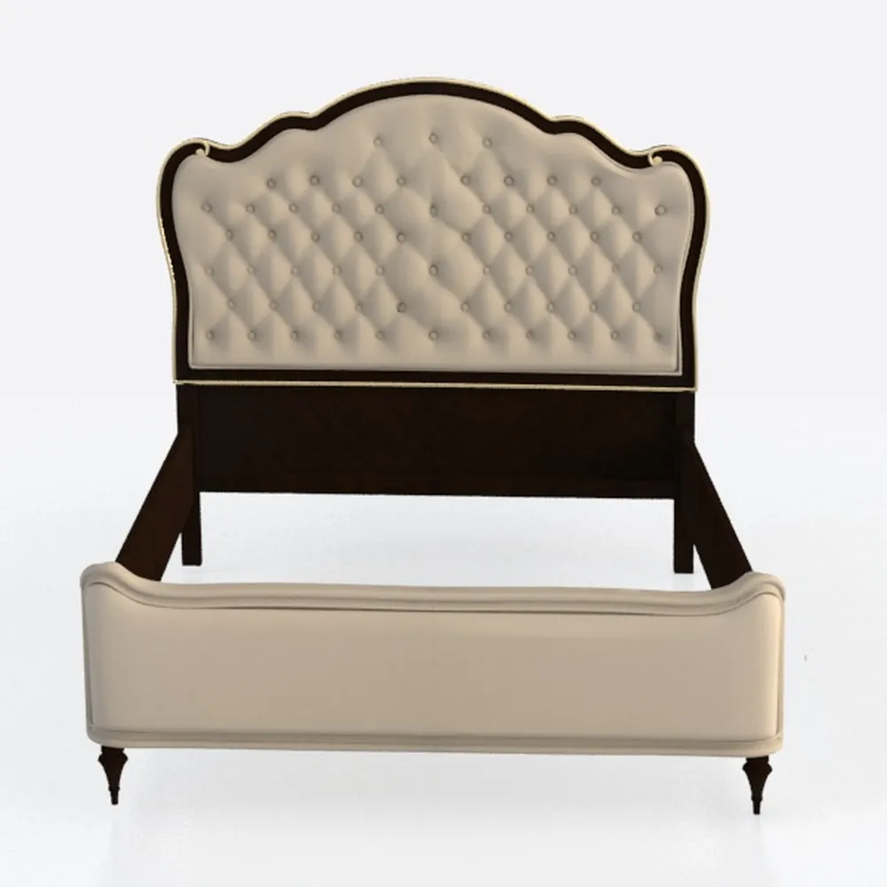 Acme Versailles II Eastern King Bed in Vintage Gra