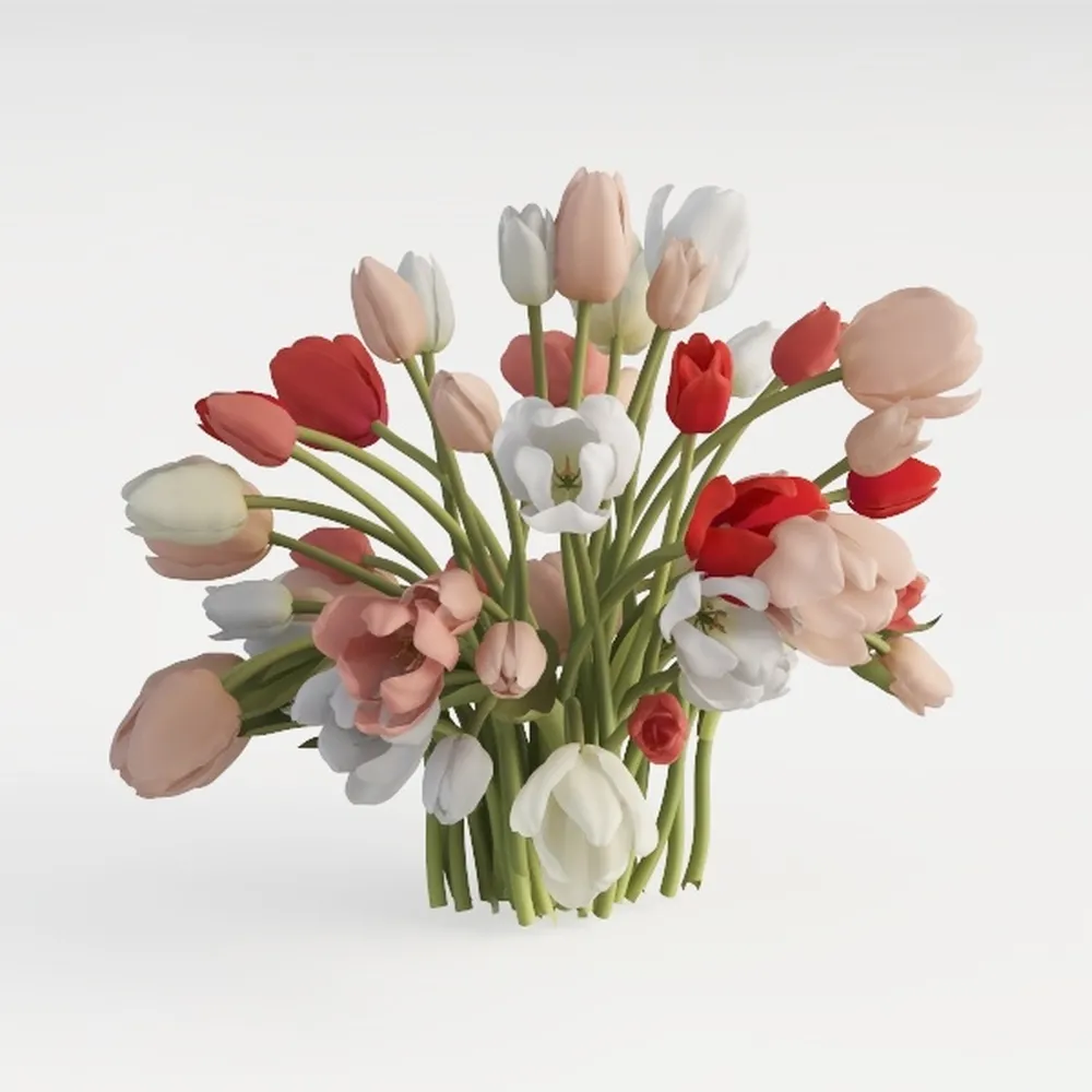 Artificial Flowers Tiger Lily Real Touch with