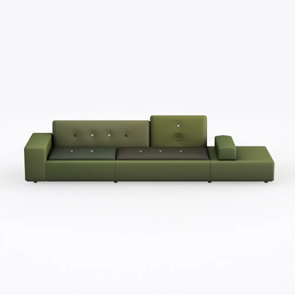 105.5 Inch L Shaped Modular Sectional Sofa 4-Seat,