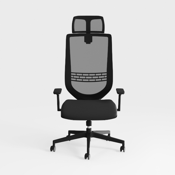 DUMOS Office Desk Chair with Sled Base Set of 2