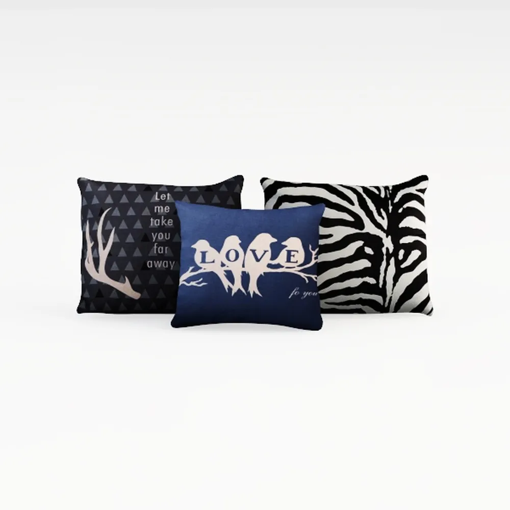 Outdoor Pillow Covers 20 x 20 Inches, Retro