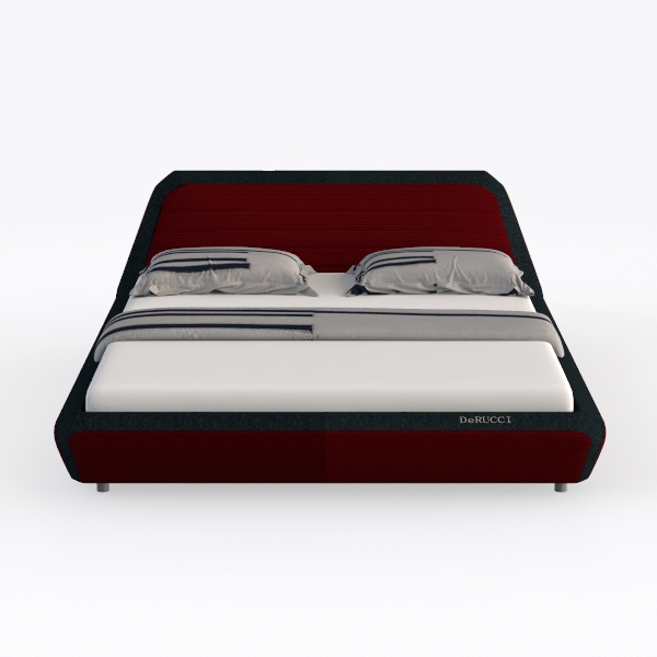 LSIGHTUS Black Modern Simplicity Queen Size Platfo