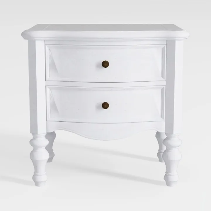 Baxton Studio Malinda Classic White Wood 2-Drawer 