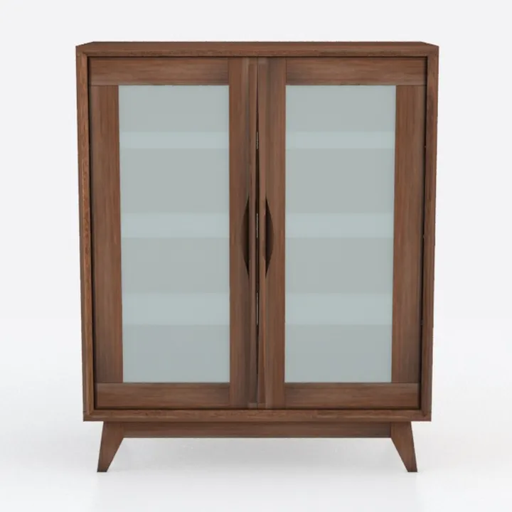 EROMMY Rattan Buffet Cabinet, Kitchen Storage