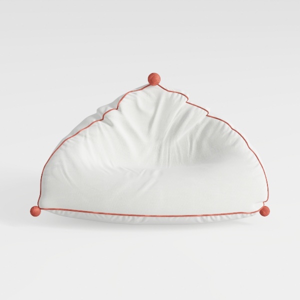 Pumpkin Grey Polyester Swivel Chair and Ottoman