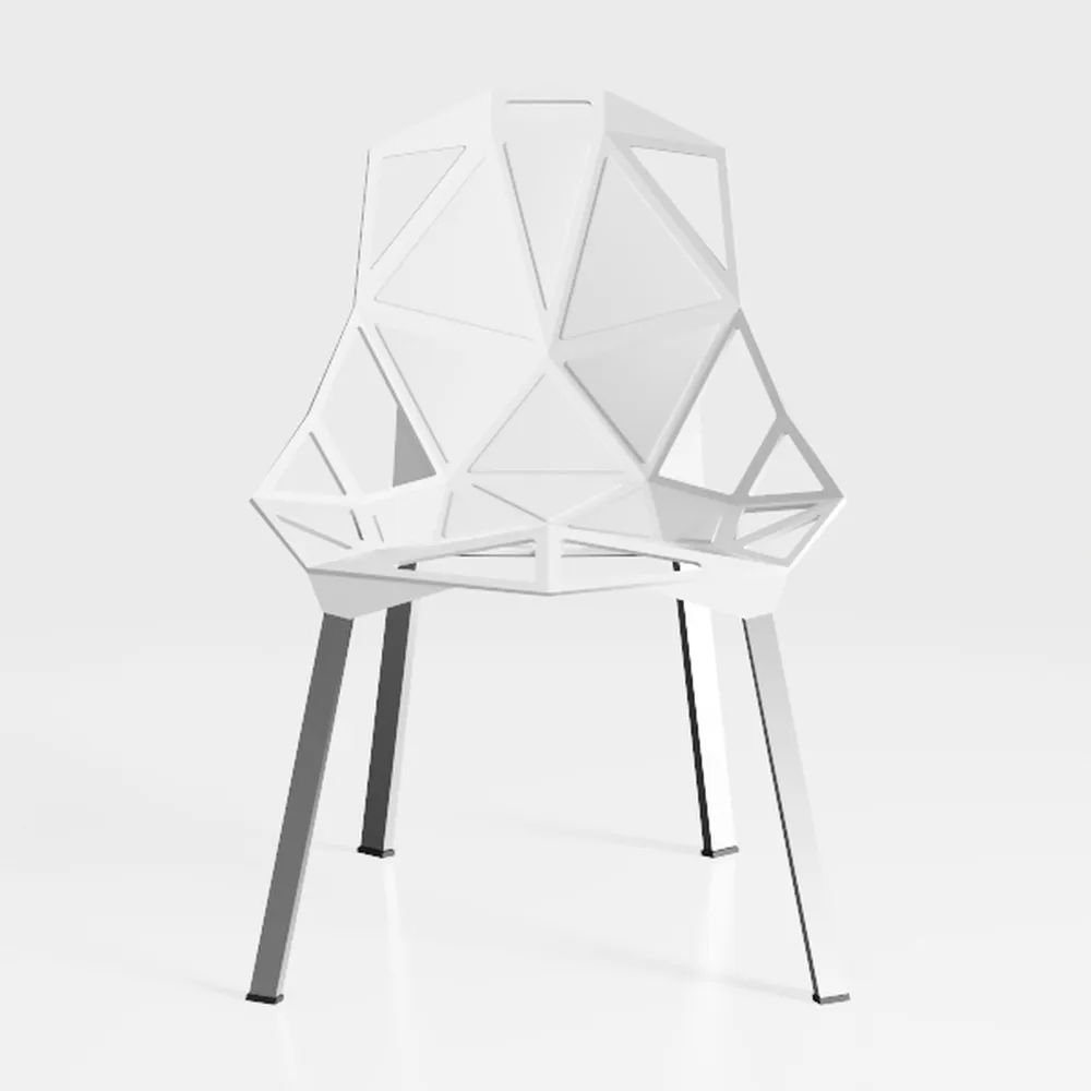 NOLLAM 4 pcs Bird's Nest Style Lounge Chair Mid Ce