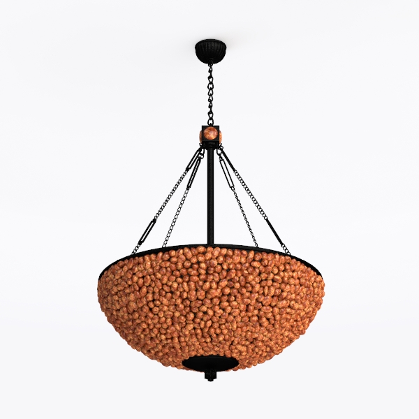 WERFACTORY Tiffany Ceiling Light Fixture Yellow