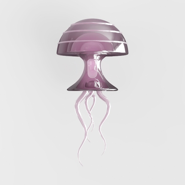 jellyfish wall lamp-Happy Fool&#39;s Day