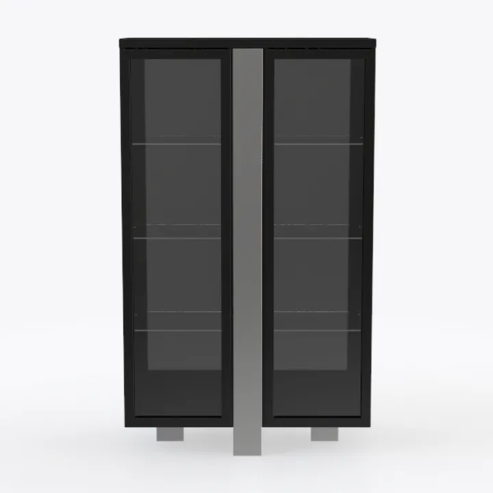 Broom Closet Storage Cabinet with Wheels and