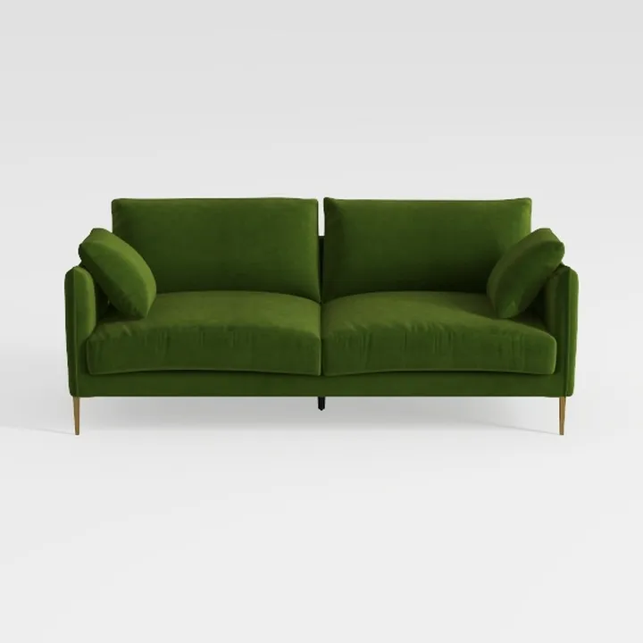 Best Choice Products 77" Mid Century Modern Velvet