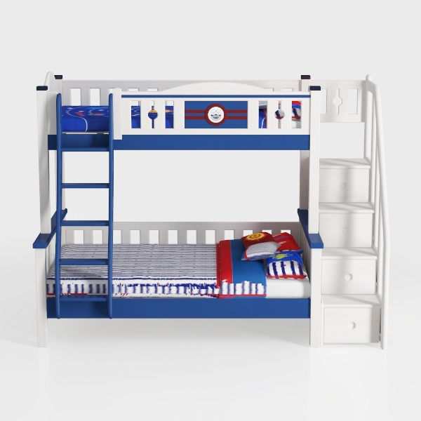 Angel Line Brandon Twin Over Full Bunk Bed, White