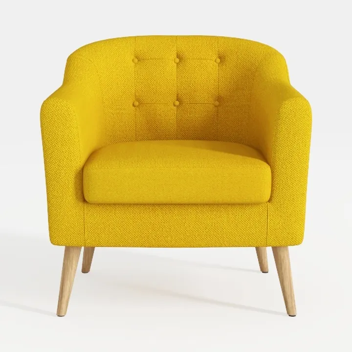 Accent Chair, Mid-Century Modern Fabric Chairs