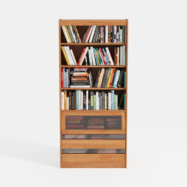 IRONCK Industrial Bookshelves and Bookcases with