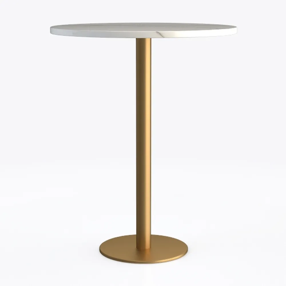 Masupu Drink Table, Round Side Table for Small
