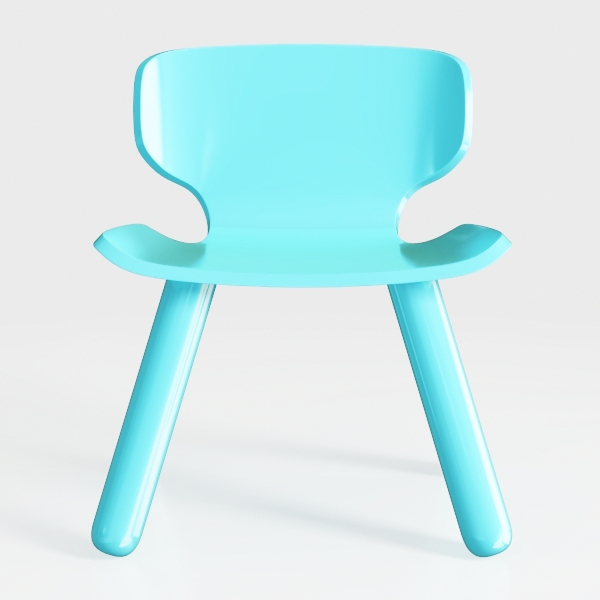 Emerson 18.8 in. Width Standard Teal Vinyl Guest O