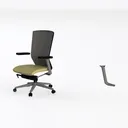 Home Office Chair Meeting Chair Desk Chair Mesh Left 45 Degree View