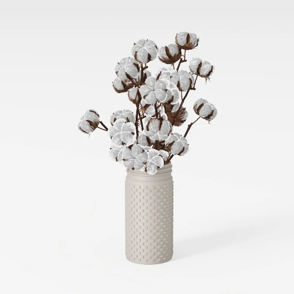 TERESA'S COLLECTIONS Rustic Ceramic Vases for Home Decor-Warm Beige