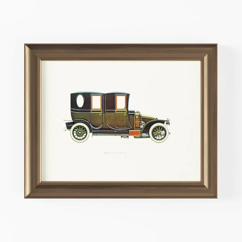 InSimSea Framed Canvas Wall Art Fall Pear Vintag