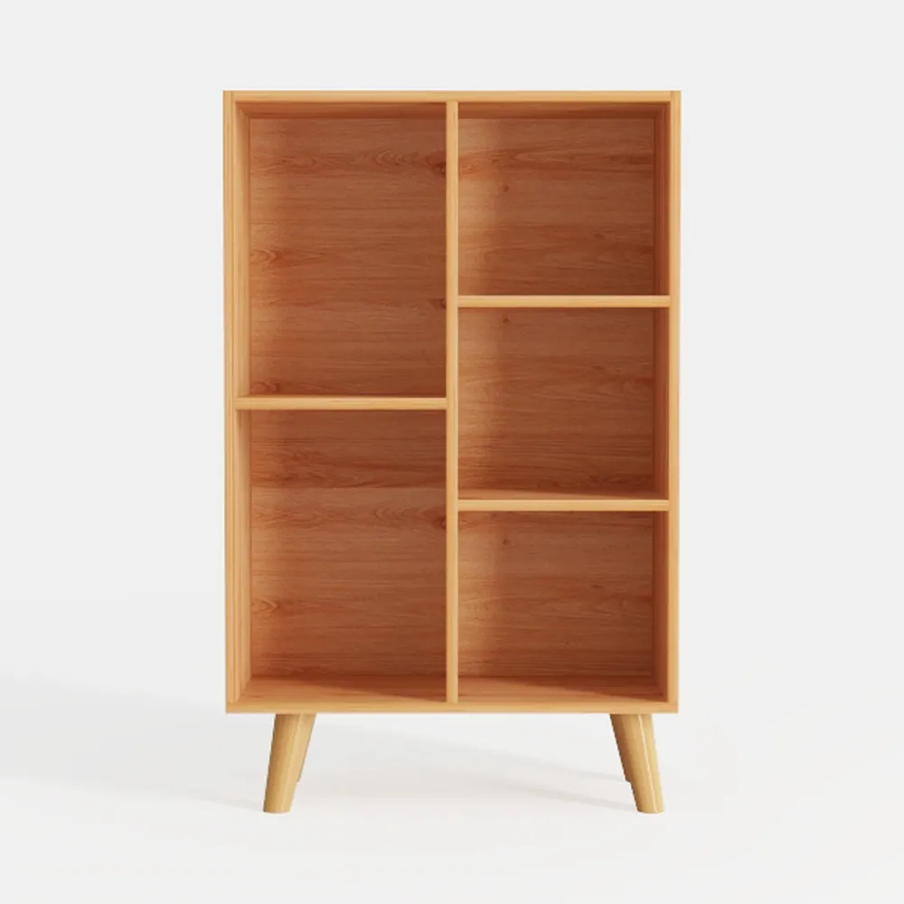 LEYAOYAO 4 Cube Bookshelf, 2-Tier Bookcase with