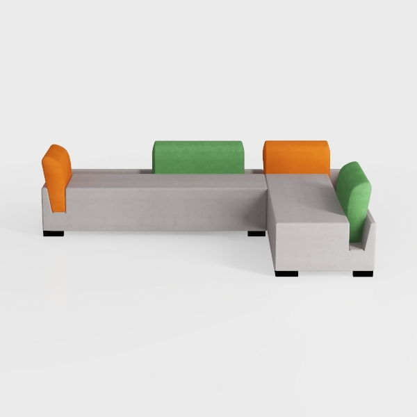 Modular Sectional Sofa,Flexible Seating,Easy to